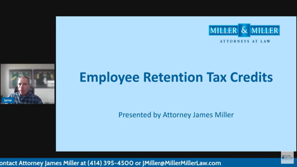 Employee retention tax credits